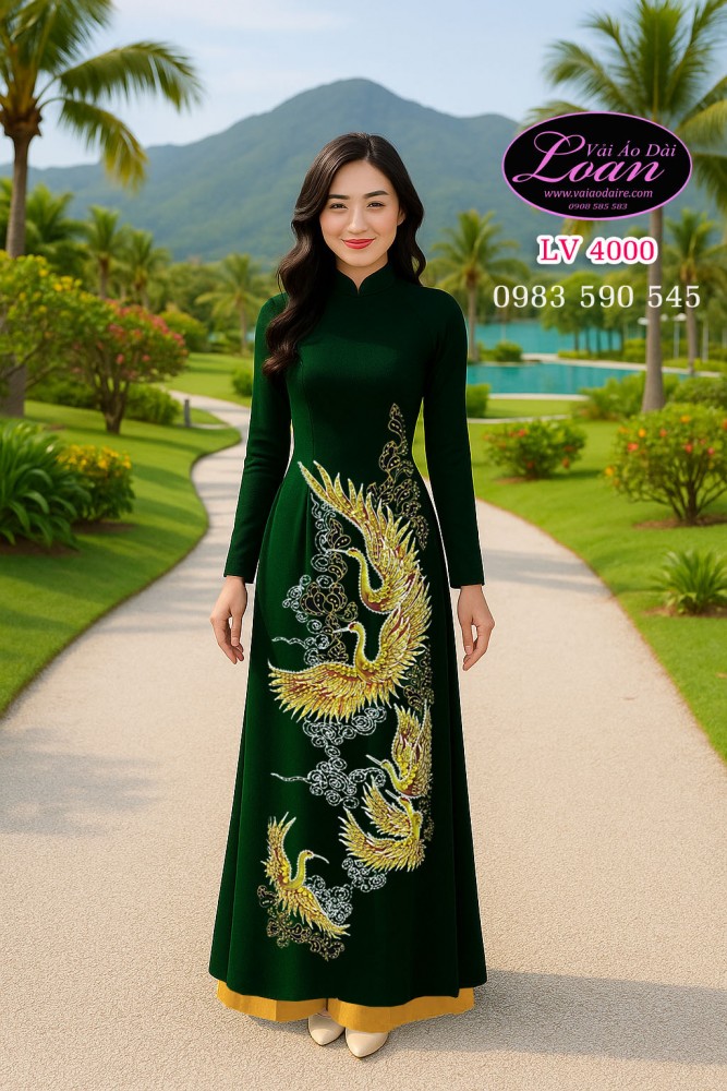 Shop vải áo dài cao cấp Loan