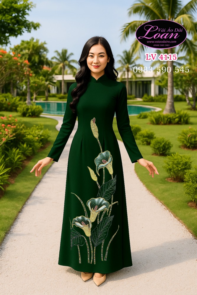 Shop vải áo dài cao cấp Loan