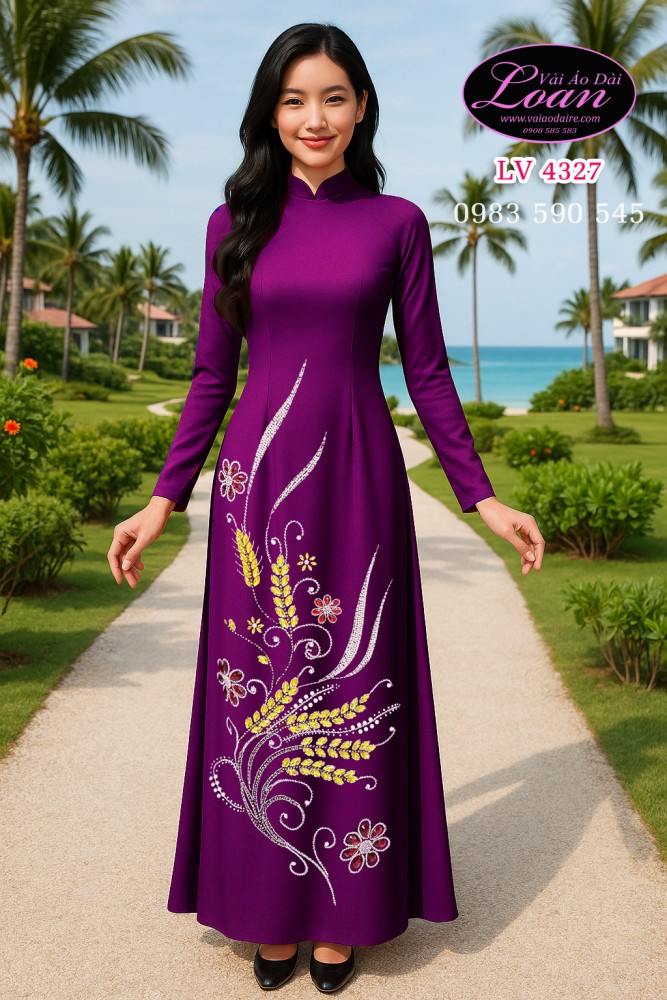 Shop vải áo dài cao cấp Loan
