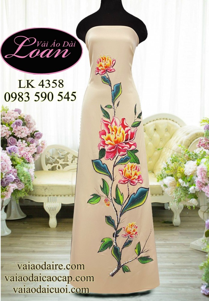 Shop vải áo dài cao cấp Loan