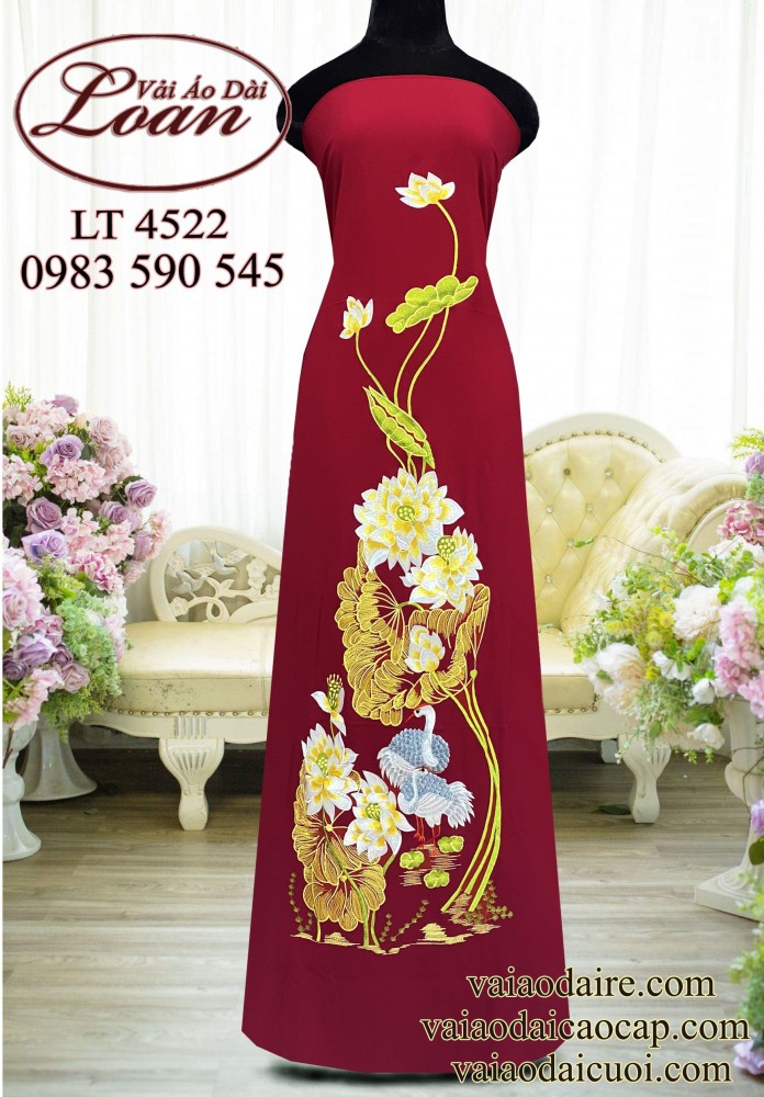 Shop vải áo dài cao cấp Loan