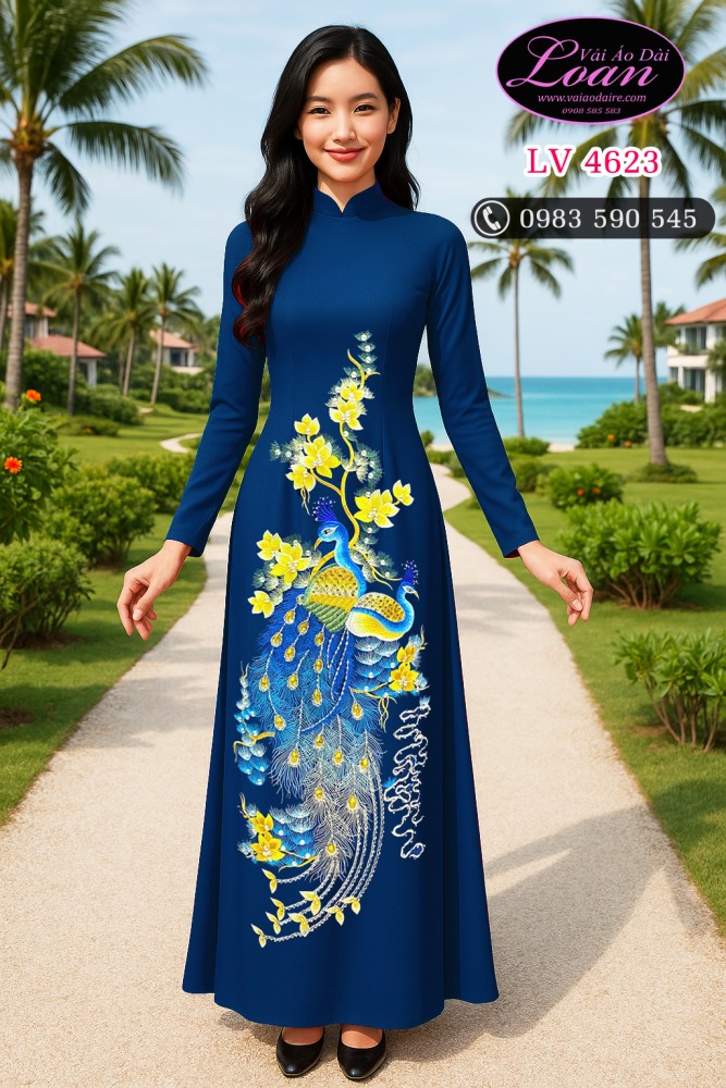 Shop vải áo dài cao cấp Loan