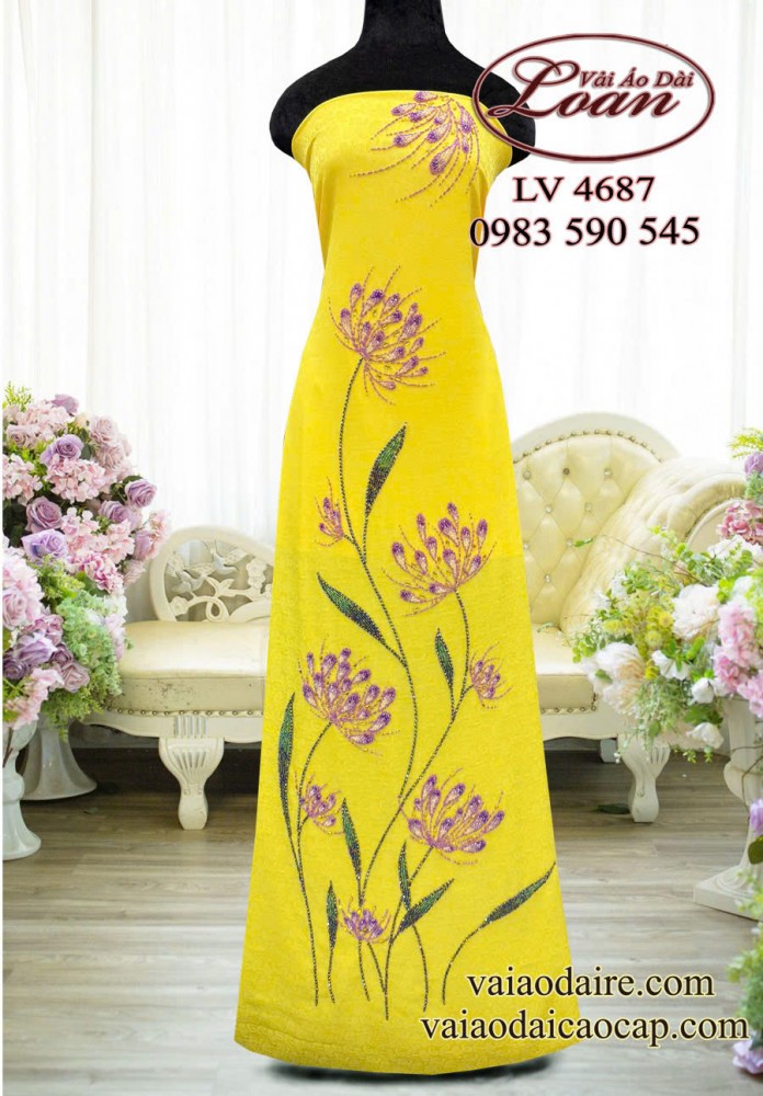 Shop vải áo dài cao cấp Loan