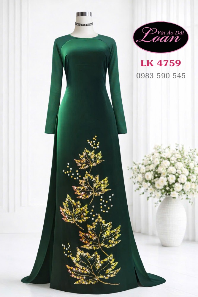 Shop vải áo dài cao cấp Loan