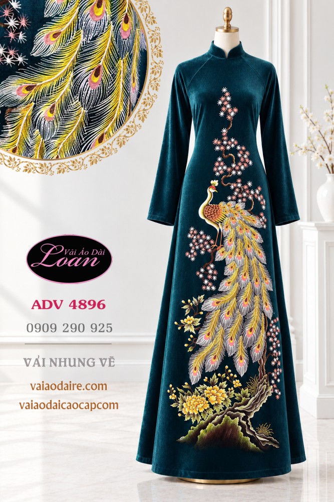 Shop vải áo dài cao cấp Loan
