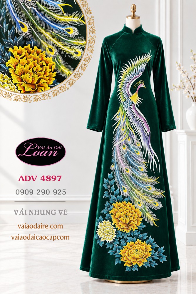 Shop vải áo dài cao cấp Loan