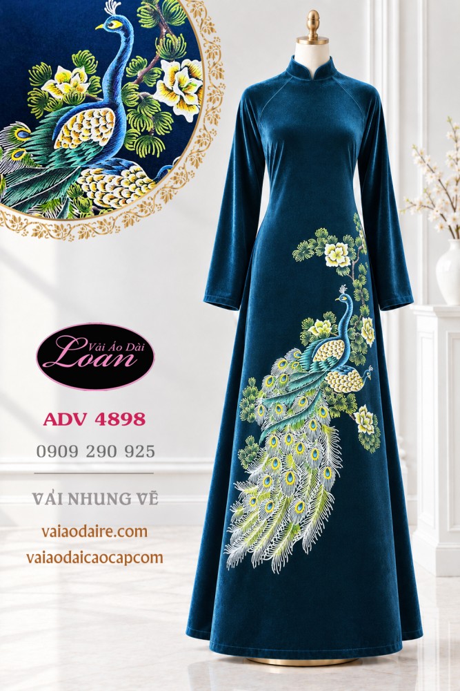 Shop vải áo dài cao cấp Loan
