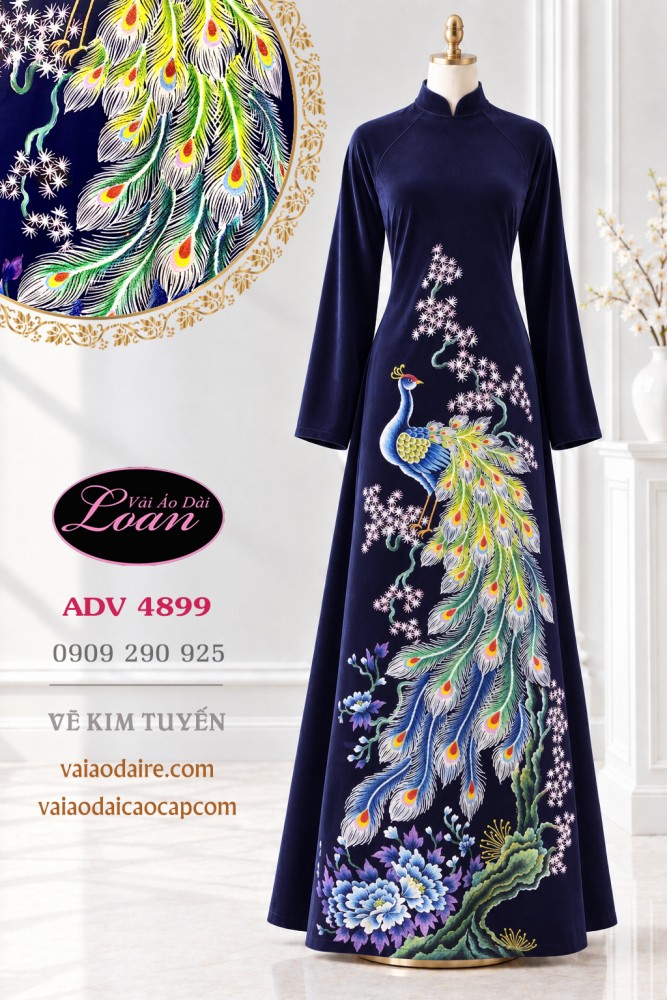 Shop vải áo dài cao cấp Loan